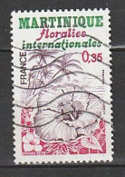 Martinique - Floralies Internationales - 35c. - Yt 2035 - Vert, Carmin Et Violet-brun - Oblitéré - Année 1979 - - Gebraucht