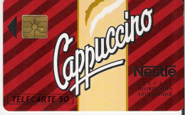 France: France Telecom 11/91 En242 Nestlé Cappuccino. Mint - 1991