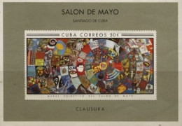 Kuba Cuba 1967 - Wandgemälde Im „Salon De Mayo“ - MiNr 1359** BL31 - Other & Unclassified