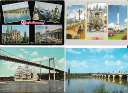 Lot En Vrac Bordeaux Lot De 25 CPM Toutes Scannées - 5 - 99 Postcards