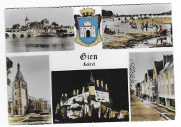 Gien - 1955 - Plage - Centre Ville   # 10-23/19 - Gien