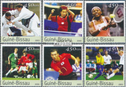 Guinea-Bissau 2381-2386 (kompl. Ausgabe) Postfrisch 2003 Olympische Sommerspiele - Guinée-Bissau