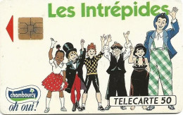 France: France Telecom 08/91 En136 Chambourcy Les Intrépides (Nestlé) - 1991