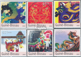 Guinea-Bissau 2369-2374 (kompl. Ausgabe) Postfrisch 2003 Chinesisches Neujahr - Guinée-Bissau