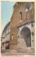 81 - Gaillac - Porche De L'Eglise Saint Pierre - CPA - Voir Scans Recto-Verso - Gaillac