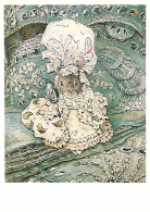 Art - Peinture - Helen Beatrix Potter - Illustration For The Tailor Of Gloucester - Lady Mouse In Mob Cap C. 1902 - Cart - Peintures & Tableaux