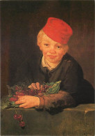 Art - Peinture - Edouard Manet - L'Enfant Aux Cerises - O Rapaz Das Cerejas - Boy With Cherries - Carte Neuve - CPM - Vo - Pittura & Quadri