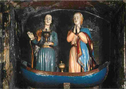 Art - Art Religieux - Les Saintes Maries De La Mer - Sainte Marie Jacobé Et Sainte Marie Salomé Dans Leur Barque - CPM - - Pinturas, Vidrieras Y Estatuas