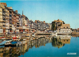 14 - Honfleur - Les Pittoresques Façades Du Quai Sainte-Catherine - CPM - Voir Scans Recto-Verso - Honfleur