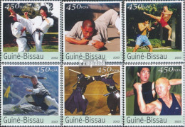 Guinea-Bissau 2219-2224 (kompl. Ausgabe) Postfrisch 2003 Kampfsport - Guinée-Bissau