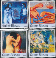 Guinea-Bissau 2105-2108 (kompl. Ausgabe) Postfrisch 2003 Akte Von Picasso - Guinea-Bissau