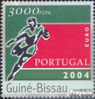 Guinea-Bissau 2086 (kompl. Ausgabe) Postfrisch 2003 Fußball EURO 2004 Portugal - Guinea-Bissau