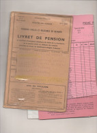 LIVRET DE PENSION 1985  Avec Divers Documents   (M6495) - Sin Clasificación