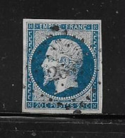 FRANCE  ( FR1 - 92 )   1853  N° YVERT ET TELLIER  N° 14A - 1853-1860 Napoléon III.