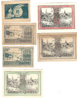 **Austria Notgeld  Scharten10+2x 20+3x 50 Heller  955/a+e+j+q+s+u  Cat Val 8,00 Euro - Oesterreich