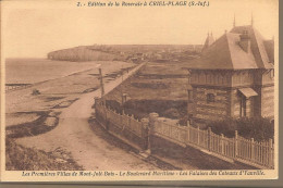 76 - Criel-Plage -  Les Premières Villas ..... - Criel Sur Mer