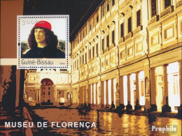 Guinea-Bissau Block 410 (kompl. Ausgabe) Postfrisch 2003 Uffizien Florenz - Guinée-Bissau