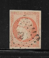 FRANCE  ( FR1 - 103 )   1853  N° YVERT ET TELLIER  N° 16 - 1853-1860 Napoléon III.