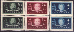 Yugoslavia 1948 Yugoslav Academy Of Sciences And Arts In Zagreb, Mi 545-547 - MNH**VF - Ongebruikt