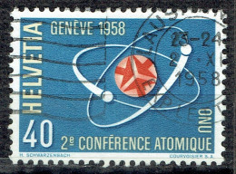 2ème Conférence Sur L'énergie Atomique à Genève - Used Stamps