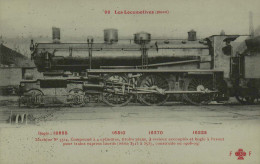 Les Locomotives (Nord) - Machine N° 3514, Construite En 1908-09 - Trains