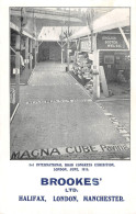 CPA PUBLICITE / INTERNATIONAL ROAD CONGRESS EXHIBITION / LONDON 1913 / BROOKES / MAGNA CUBE PAVING - Werbepostkarten