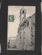 128577          Francia,    Aramon,   Place  De  L"Eglise,   VG   1913 - Anduze