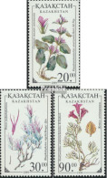 Kasachstan 253-255 (kompl.Ausg.) Postfrisch 1999 Flora - Kazajstán