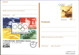 BRD PSo42 Amtliche Sonderpostkarte Gebraucht 1996 Olympiade - Cartoline - Usati