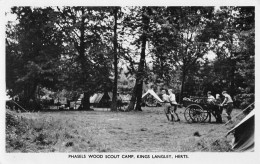 CPA SCOUTISME / SCOUTS / PHASELS WOOD SCOUT CAMP / KINGS LANGLEY / HERTS - Movimiento Scout