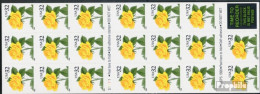 USA 2795Fb Folienblatt36 (kompl.Ausg.) Postfrisch 1996 Freimarke: Blumen - Unused Stamps