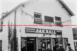 Q003183 A And K Ball Groceries Shop. Cumbria. 1977 - REPRODUCTION - Other & Unclassified