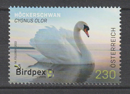Österreich 2022 Birdpex Höckerschwan Mi 3671 ** Postfrisch - Unused Stamps