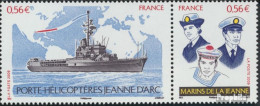 Frankreich 4790-4791 Paar (kompl.Ausg.) Postfrisch 2009 Hubschrauberträger - Unused Stamps