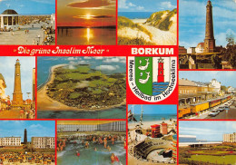 INSEL BORKUM - Mehrbildkarte - Borkum