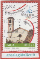 USATI ITALIA 2004 - Ref.0925 "GIOCHI OLIMPICI INVERNALI, TORINO 1^ Emissione" 1 Val.  € 0,23 - - 2001-10: Oblitérés