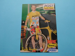 Roger BENCHAT > POST Swiss Team ( Zie / Voir SCANS ) Format CP ! - Cycling
