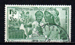 Guadeloupe  - 1942 - Protection De L' Enfance    - PA 1 - Oblit - Used - Poste Aérienne