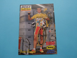 Pietro ZUCCONI > POST Swiss Team ( Zie / Voir SCANS ) Format CP ! - Cycling