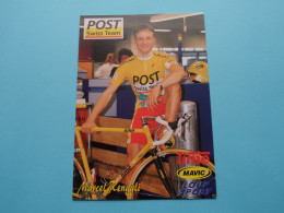 Marcel RENGGLI > POST Swiss Team ( Zie / Voir SCANS ) Format CP ! - Cyclisme