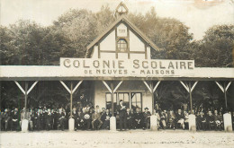 CARTE PHOTO - Colonie Scolaire De Neuves Maisons, Vue à Situer. - Neuves Maisons