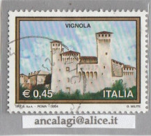 USATI ITALIA 2004 - Ref.0928A "TURISTICA - VIGNOLA" 1 Val. - - 2001-10: Oblitérés