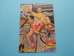 Patrick VETSCH > POST Swiss Team ( Zie / Voir SCANS ) Format CP ! - Cycling