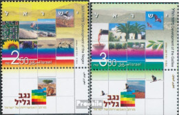 Israel 1908-1909 Mit Tab (kompl.Ausg.) Postfrisch 2007 Entwicklung Der Negev Wüste - Ongebruikt (met Tabs)