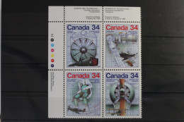 Kanada 999-1002 Postfrisch Als Viererblock #VB070 - Otros & Sin Clasificación