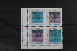 Kanada 1011-1012 Postfrisch Als Viererblock #VB182 - Other & Unclassified
