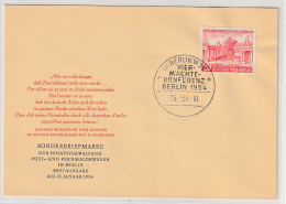 Berlin: FDC  Viermächtekonferenz, 1954 - Other & Unclassified