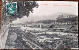 06 - NICE - Le Paillon Et Le Pont Barla - Scènes Du Vieux-Nice