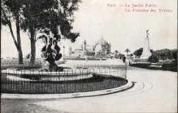 06 - NICE - Le Jardin Public - La Fontaine Des Tritons - Parcs Et Jardins
