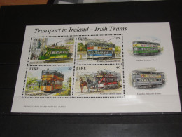 IERLAND,  BLOK 6   POSTFRIS ( MNH), - Hojas Y Bloques